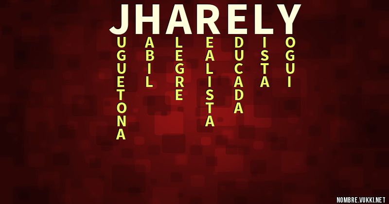 Acróstico jharely