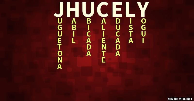 Acróstico jhucely