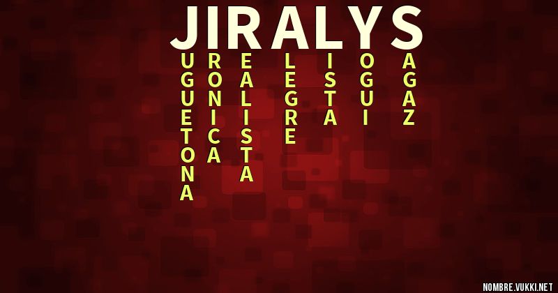 Acróstico jiralys