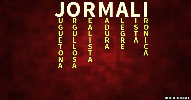Acróstico jormali