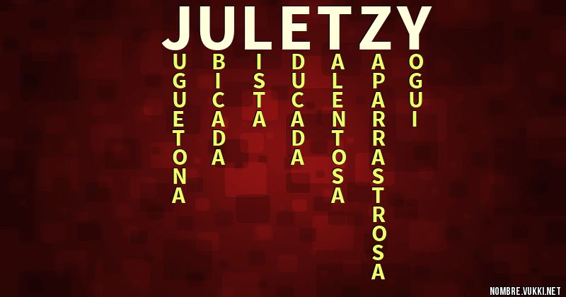 Acróstico juletzy