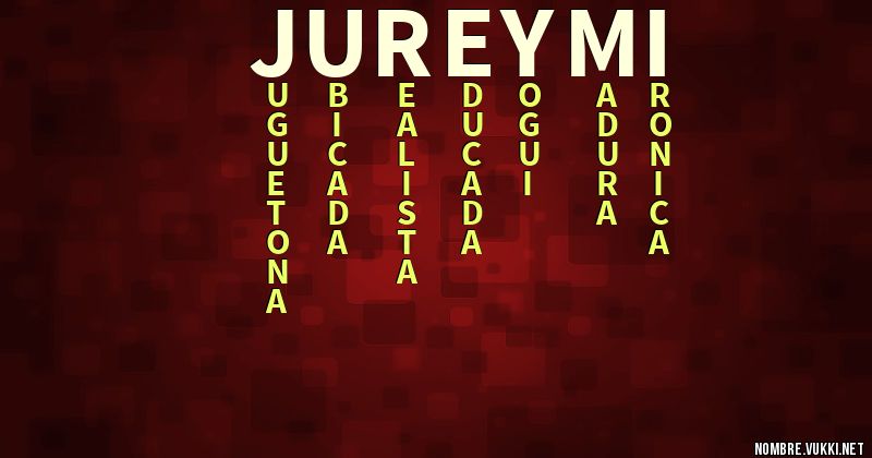 Acróstico jureymi