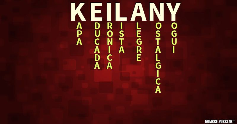 Acróstico keilany