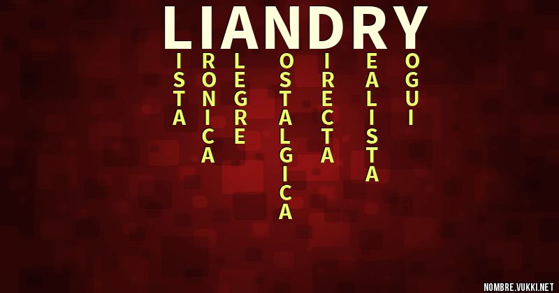 Acróstico liandry
