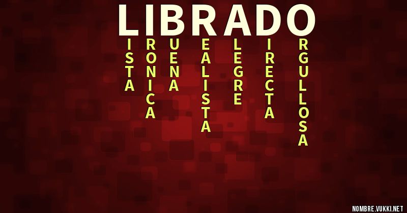 Acróstico librado