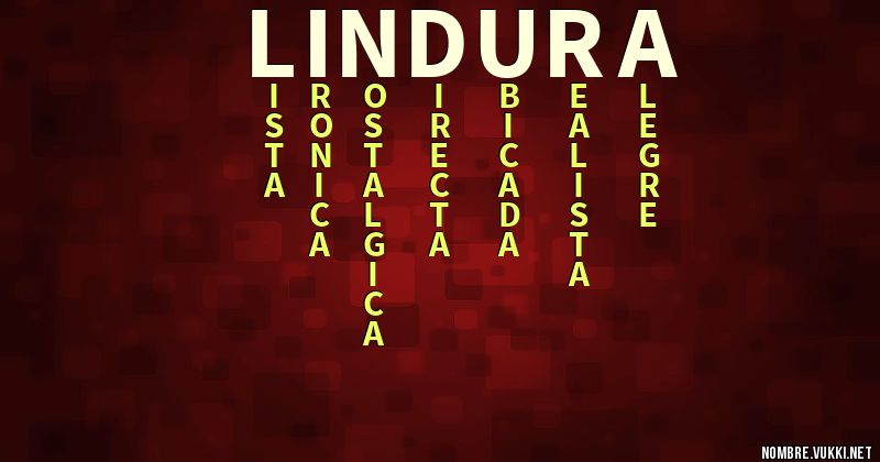 Acróstico lindura