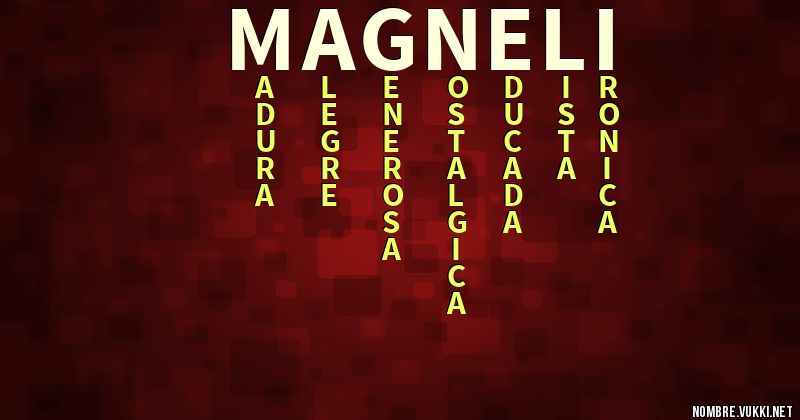 Acróstico magneli