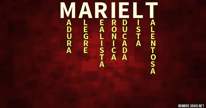 Acróstico marielt