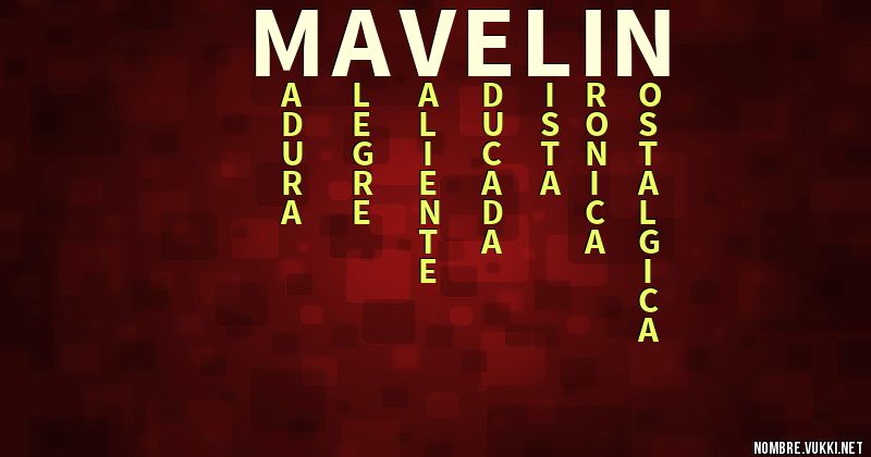 Acróstico mavelin