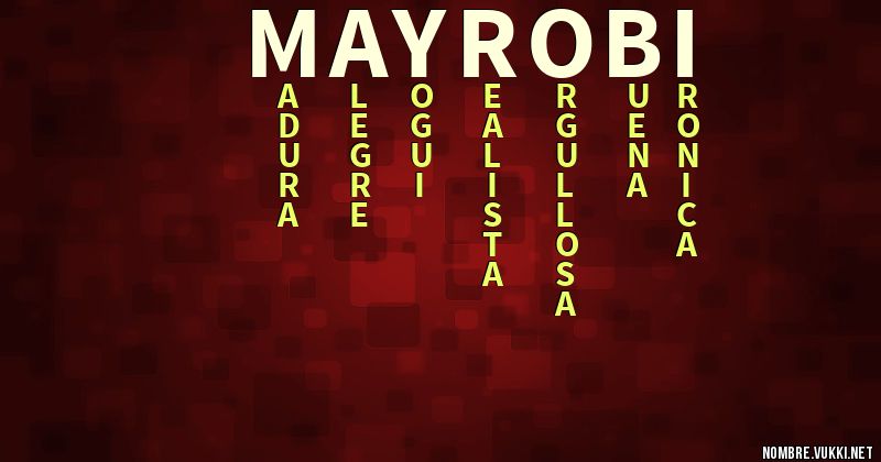 Qué significa mayrobi