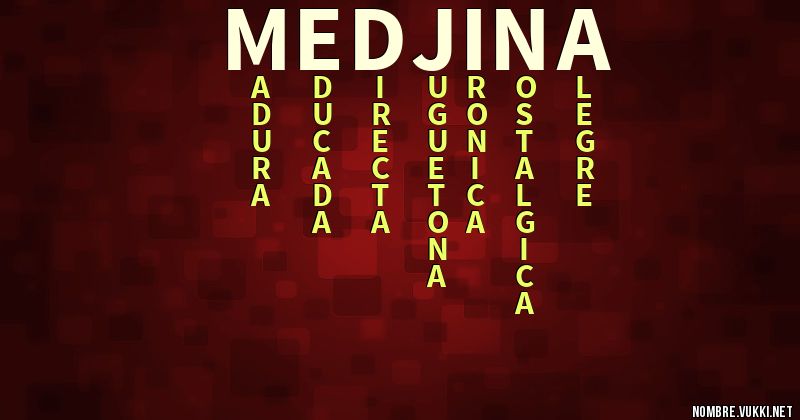 Acróstico medjina