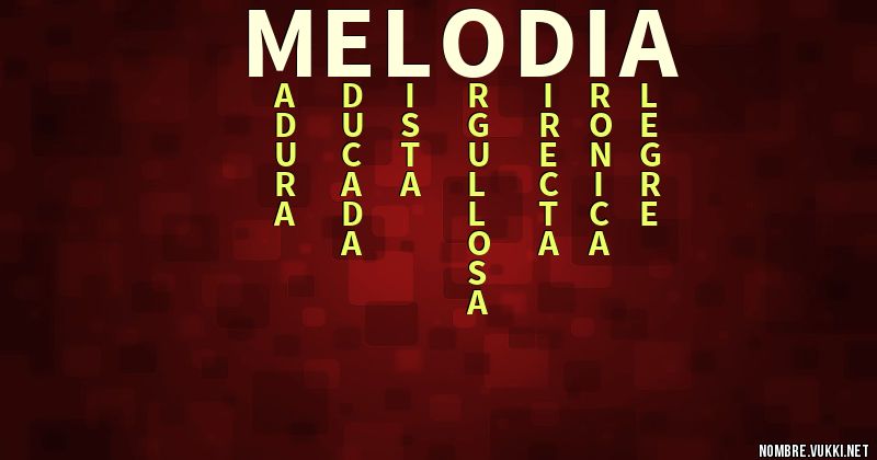 Acróstico melodia