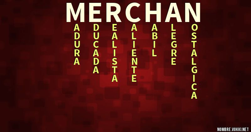 Acróstico merchan