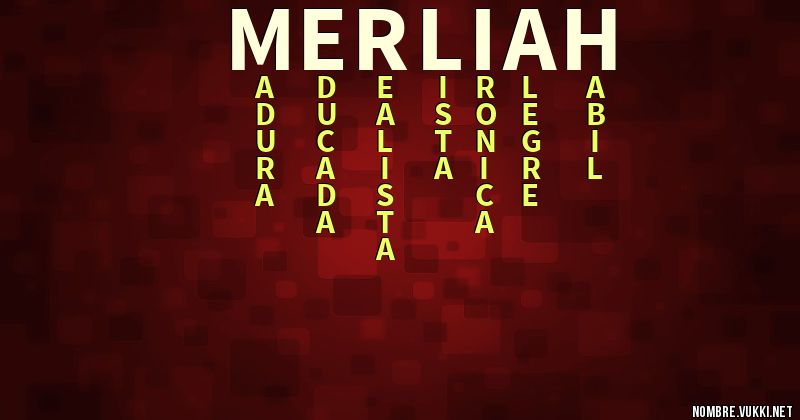 Qué significa merliah