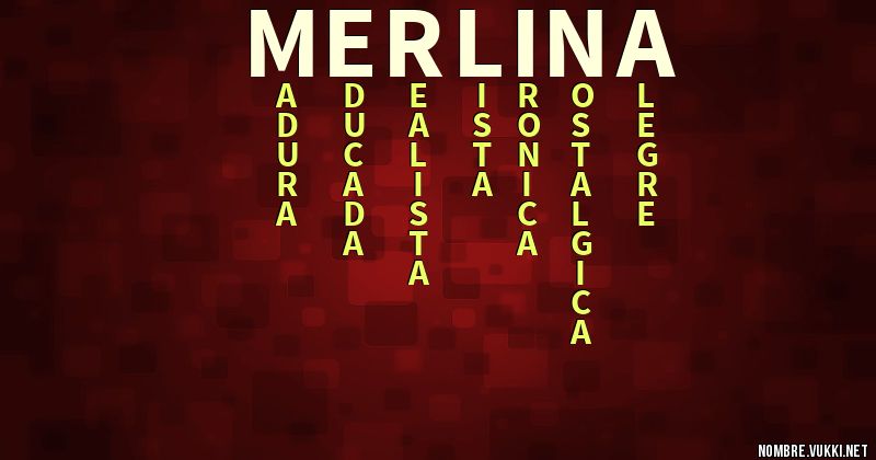 Acróstico merlina