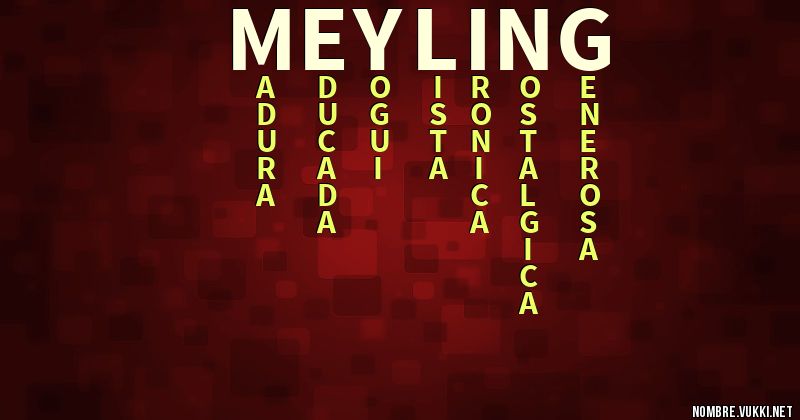 Acróstico meyling