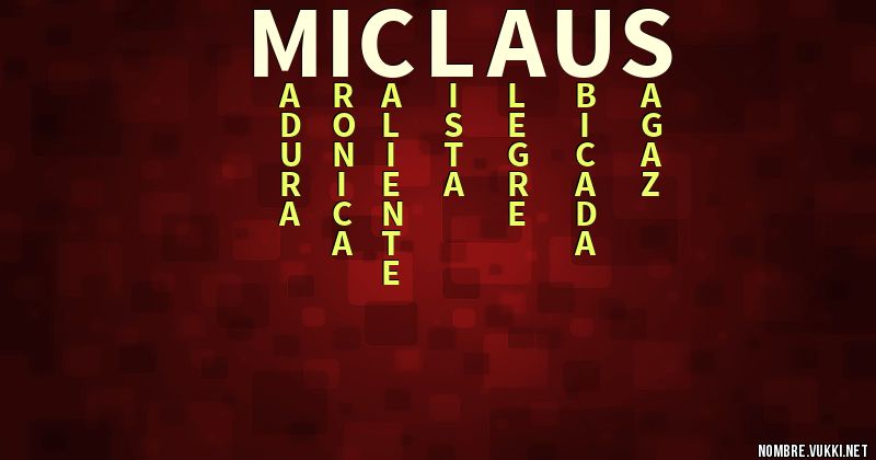 Qué significa miclaus