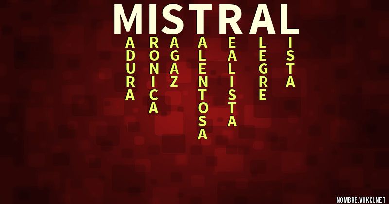 Acróstico mistral