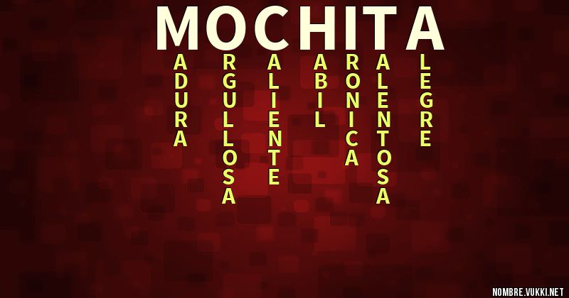 Acróstico mochita