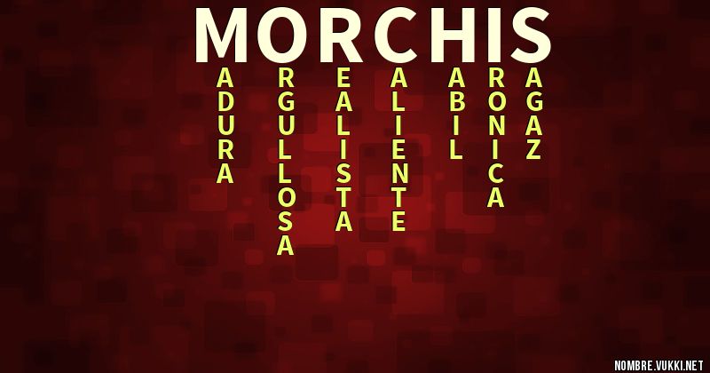 Acróstico morchis