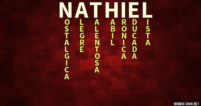 Acróstico nathiel