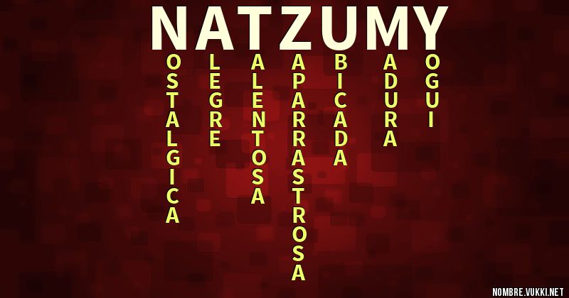 Acróstico natzumy