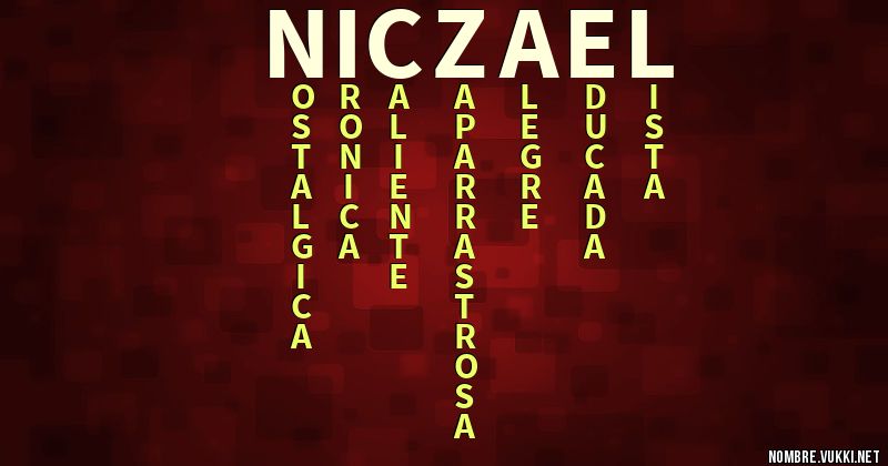 Acróstico niczael