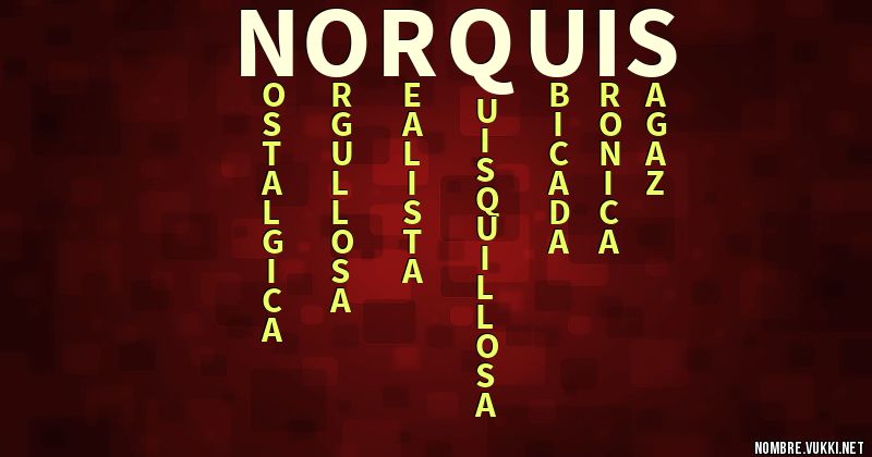 Acróstico norquis