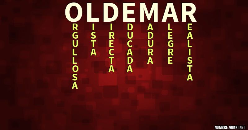Acróstico oldemar