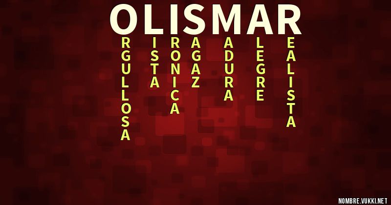 Acróstico olismar