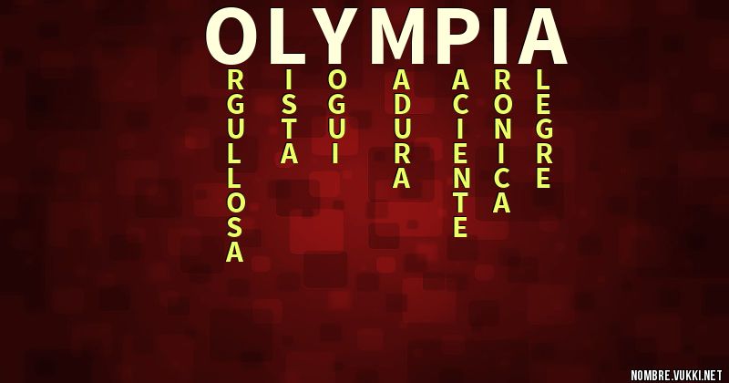 Acróstico olympia