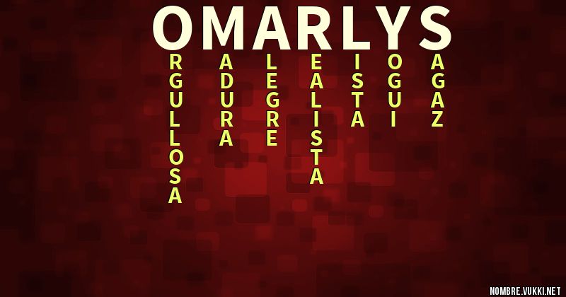 Acróstico omarlys