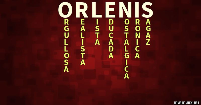 Acróstico orlenis