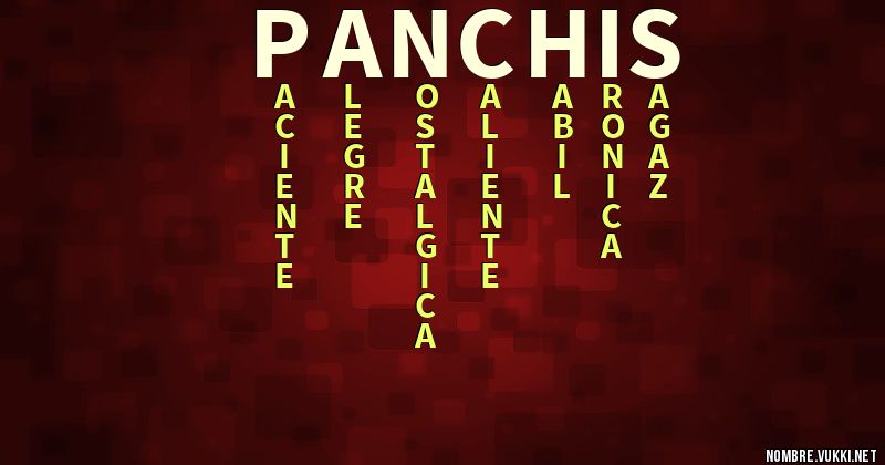 Acróstico panchis