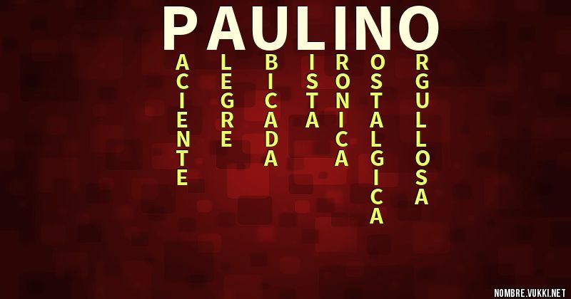 Acróstico paulino