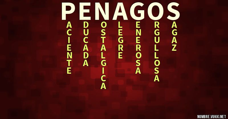 Acróstico penagos