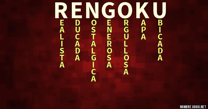 Acróstico rengoku