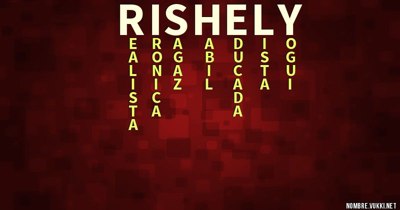 Acróstico rishely