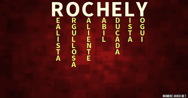 Acróstico rochely