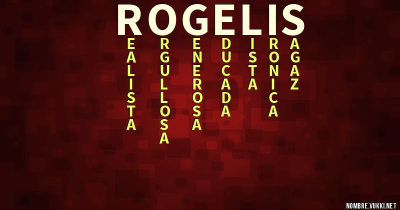 Acróstico rogelis