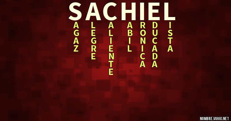 Acróstico sachiel