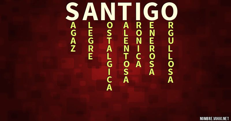 Acróstico santigo