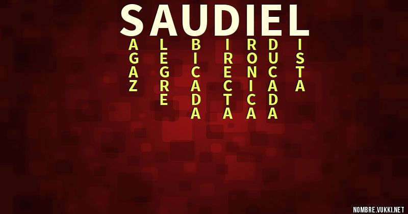 Acróstico saudiel