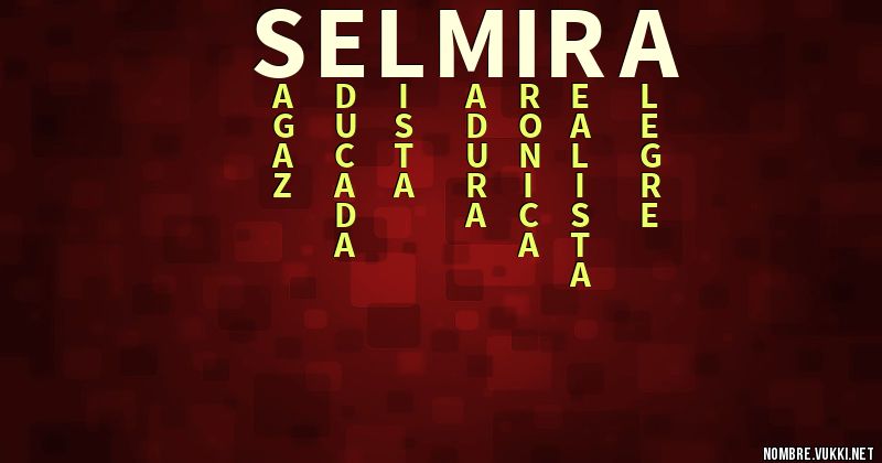 Acróstico selmira