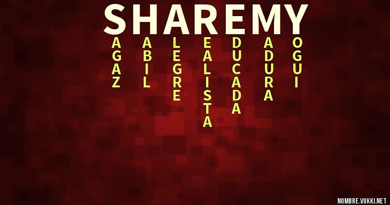 Acróstico sharemy