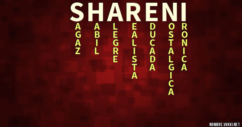 Acróstico shareni