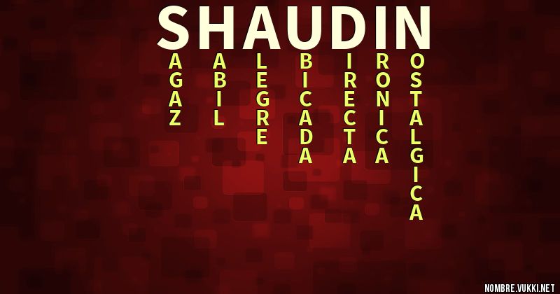 Acróstico shaudin