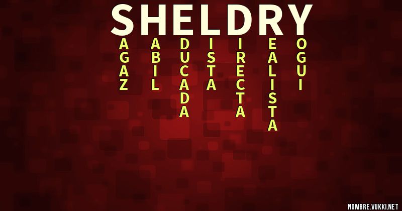 Acróstico sheldry