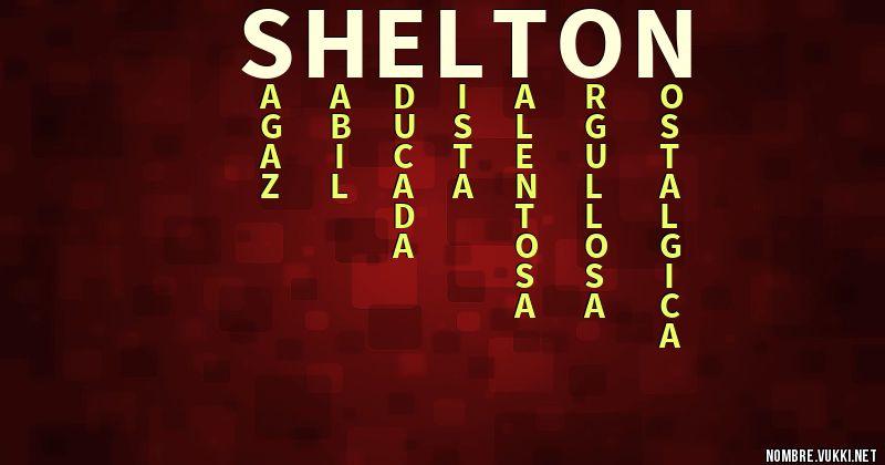 Acróstico shelton