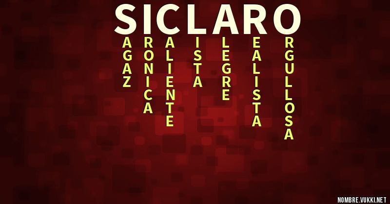 Acróstico si claro